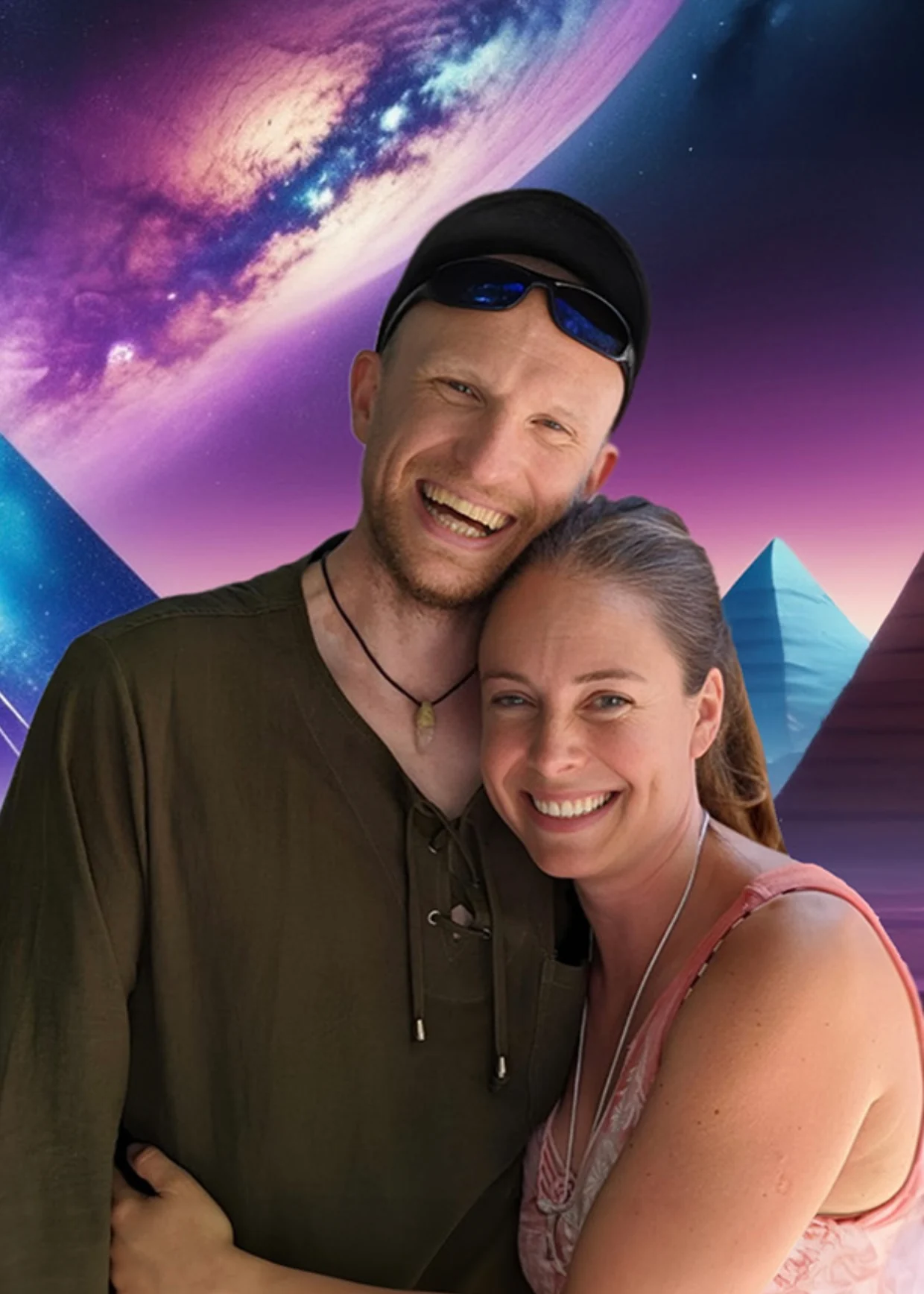 Adam Arcturus and Annalisa Gaia, founders of Galactiv8